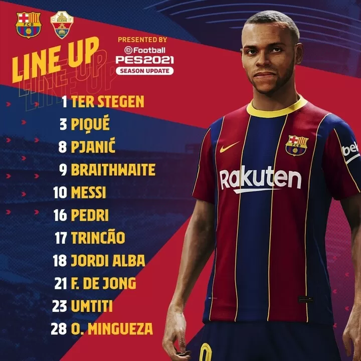 Barcelona online elche live