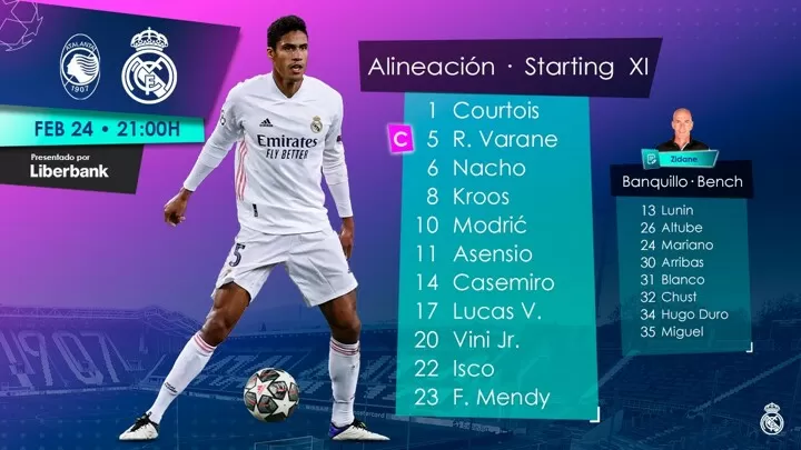 Atalanta vs Real Madrid LIVE What are your predictions for the