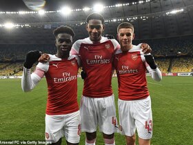 Arsenal young guns take centre stage during UEL victory... but who are they?