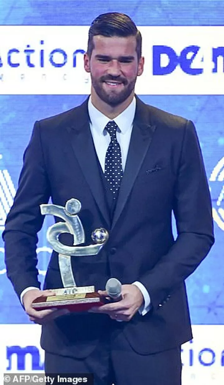 Alisson becker best goalkeeper outlet
