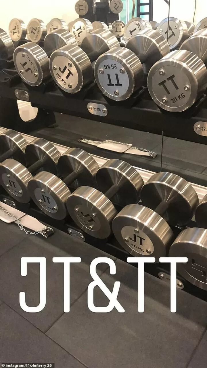 Personalised store gym equipment