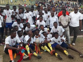 Former Kotoko coach 'Sabuto' guides TI Ahmadiya to win Ashanti Regional Inter-schools soccer tourney