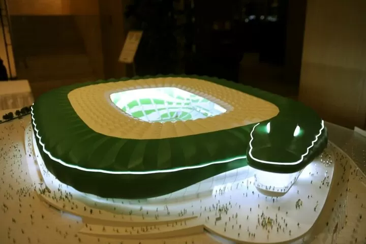 Stadium Tours Bursaspor S Giant Green Crocodile Stadium All Football
