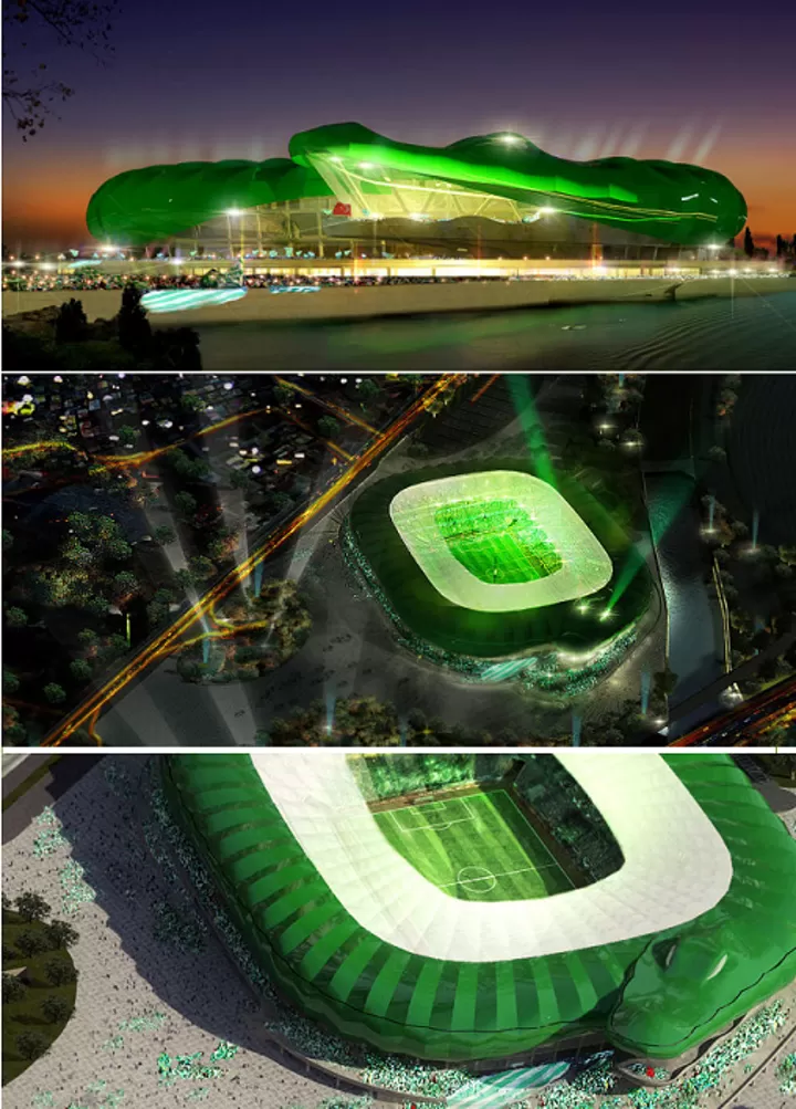 Stadium Tours Bursaspor S Giant Green Crocodile Stadium All Football