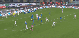 Cristiano Ronaldo GOAL - Empoli vs Juventus 1-2 animated gif
