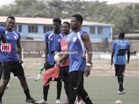 Inter Allies beat Danbort FC 2-0 in friendly at Tema Sports Stadium