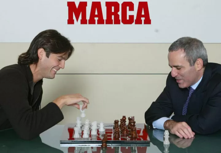 Solari Chess With Kasparov And Spanish Politics All Football