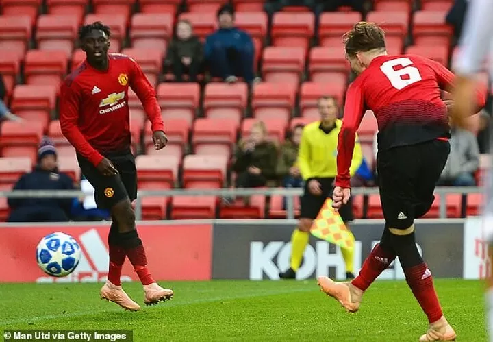 Manchester United Starlet James Garner Certainly Is An Emerging Talent All Football
