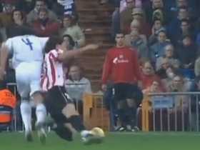 Aduriz: Once I was sent off for elbowing Diarra, but that elbow was for Ramos