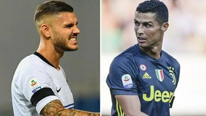 Icardi Wife Wanda Attacks Ronaldo To Defend The Inter Star All