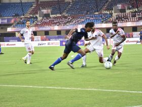 Plaza hat-trick seals win for Churchill Brothers