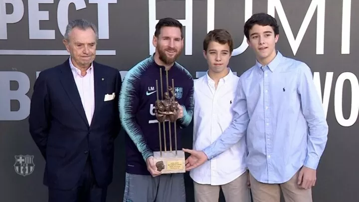 Lionel Messi Wins Yet Another Award For His Performances Last Season All Football