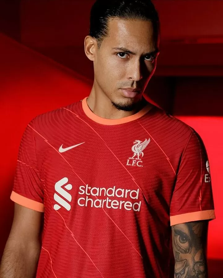 Going Dutch Liverpool unveil new home shirt with controversial ORANGE trim All Football