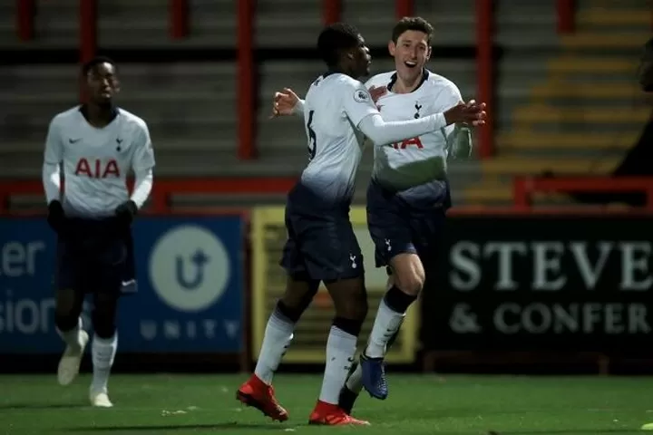 Spurs U23 2 1 Wolfsburg U23 Sterling Roles Score As Pochettino Jr Plays All Football