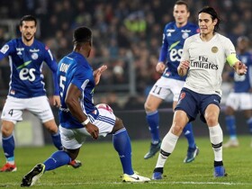 Strasbourg 1-1 PSG: Cavani scored as the Parisians suffer 2 draws in a row