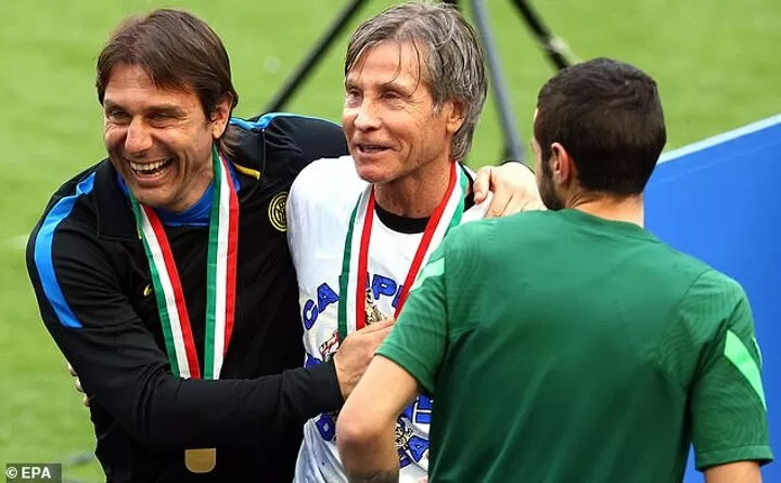 Inter Coach Antonio Conte Outclassed AC Milan Coach Marco