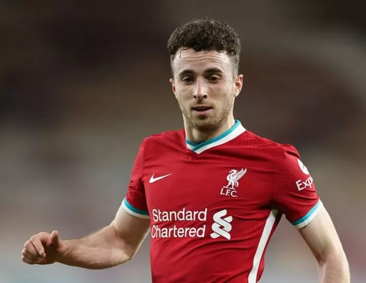 Jota liverpool shop shirt