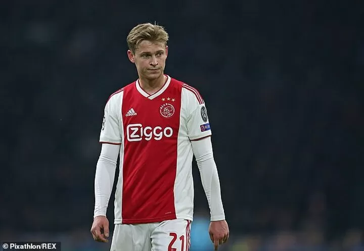 Ajax de jong jersey discount