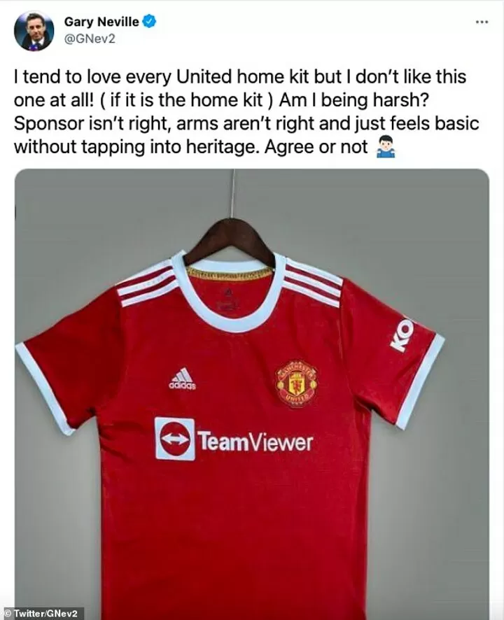 Man utd kit sponsor 2025 2021