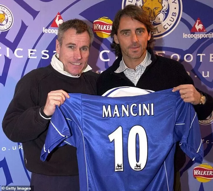 Mancini leicester shirt Sale