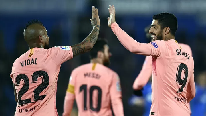 Arturo Vidal fue sacrificado cuando Barcelona decidio defender All Football