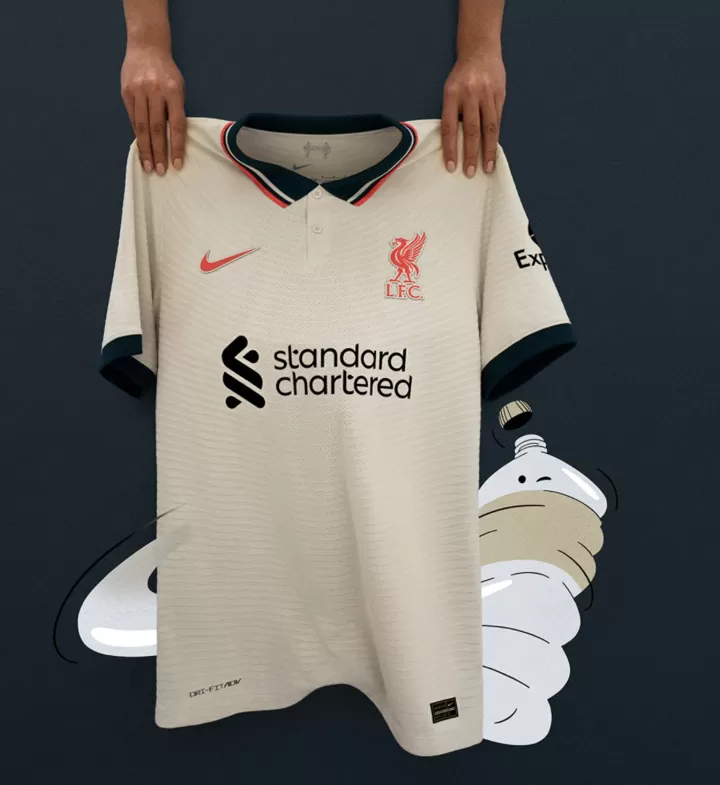 Liverpool FC's new yellow Nike third kit for 2021/22 leaks