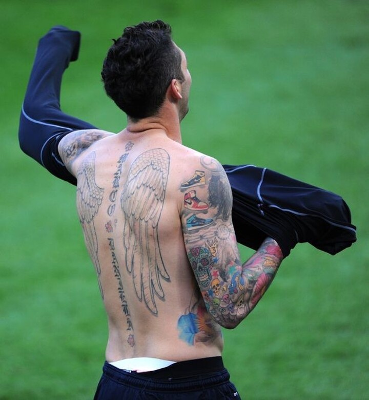 7 most inexplicable footballers' tattoos after Brazil star immortalises  World Cup campaign - Mirror Online