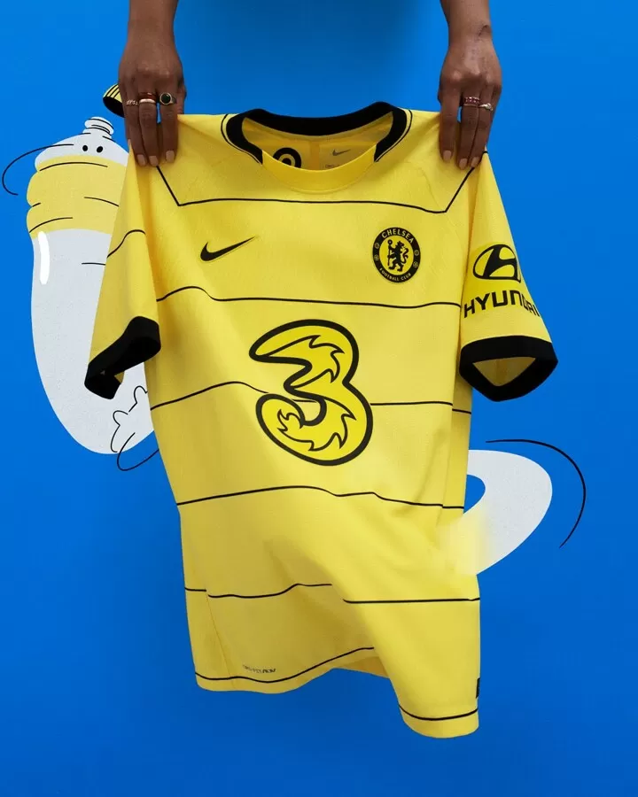 It's a Chelsea thing! Blues drop their yellow Nike away kit for