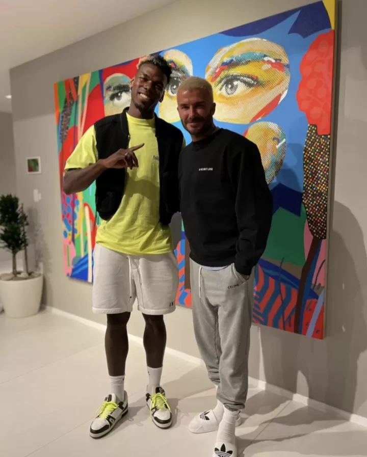 Paul Pogba FaceTimes new Man Utd signing Raphael Varane from Miami| All Football