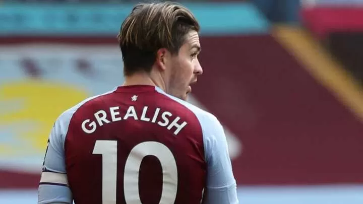 Grealish shirt hotsell