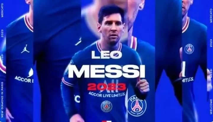 OFFICIAL: PSG confirm Messi signs a two-year deal