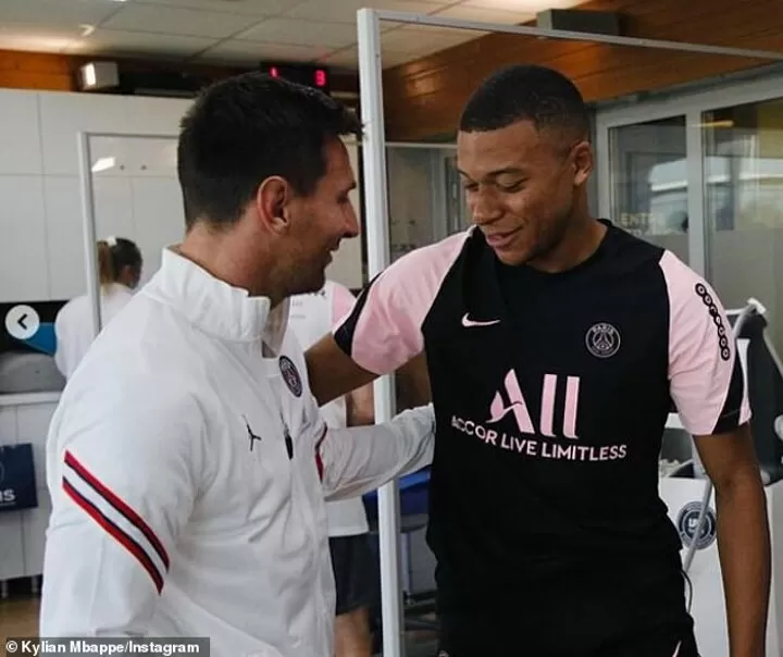 Messi Gets Down To Business As He Trains With His Psg Team Mates All Football