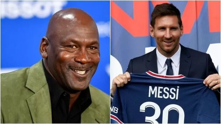 Messi helps Michael Jordan recoup some of his fortune after joining PSG|  All Football