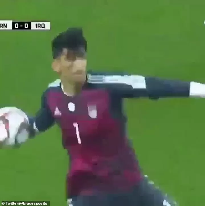 Fans In Disbelief After Iran Goalkeeper Beiranvand S Incredible