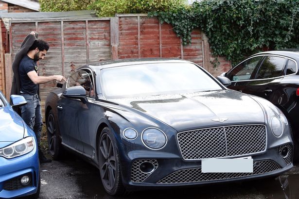 Salah channels his inner Star Wars as he takes new Bentley for a spin — All  Football App