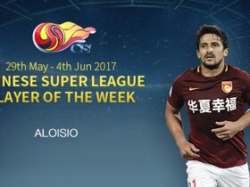 Aloisio is awarded as CSL Player of the Week