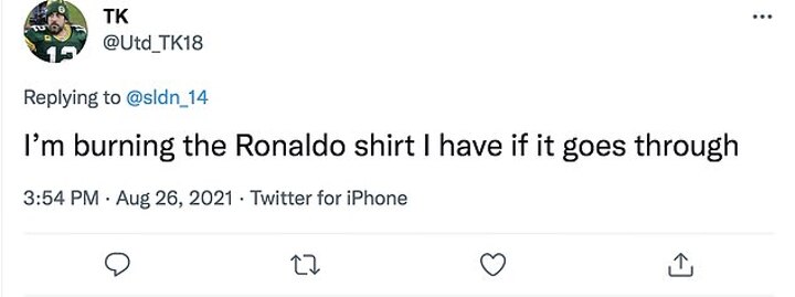 Manchester United Fans Are Burning Cristiano Ronaldo Shirts