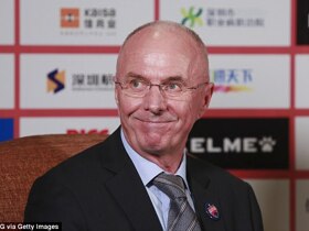 Former England manager Sven-Goran Eriksson sacked as Shenzhen boss