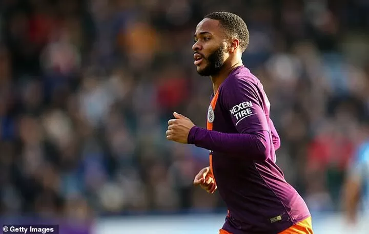 Sterling pokes fun at himself as fans compare his running style to