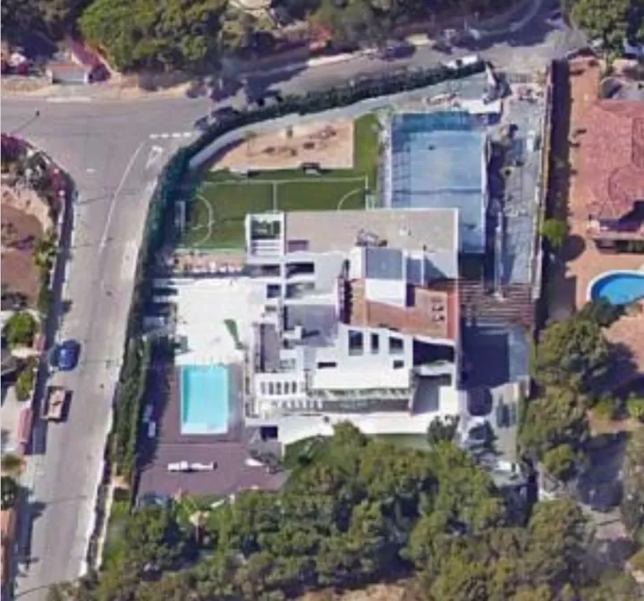 Messi s villa in Barcelona All Football