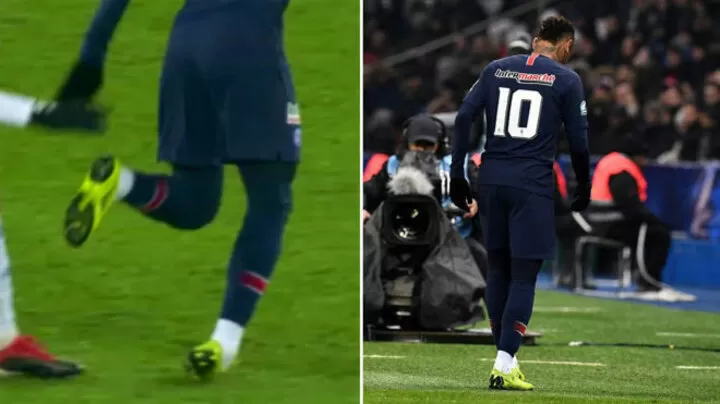 Neymar In Tears After Suffering Foot Injury During Psg Cup Clash All Football