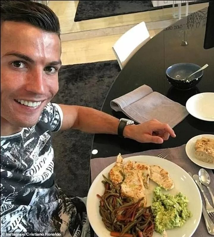 Cristiano ronaldo calorie intake on sale