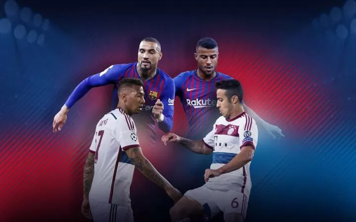 Kevin Prince Jerome Thiago Rafinha Barca And Bayern S Family Ties All Football