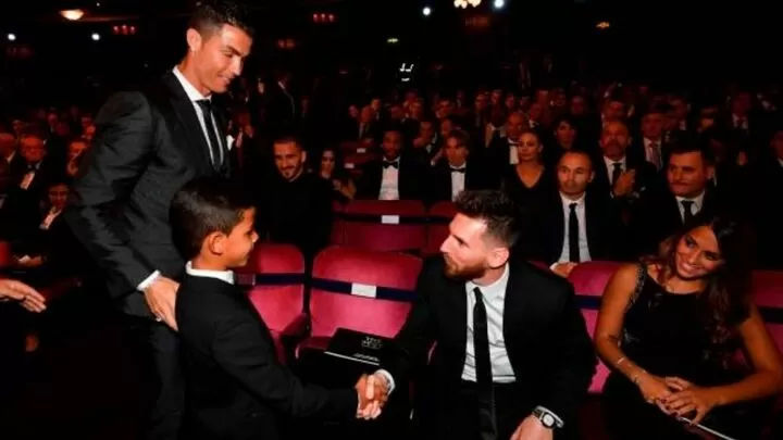 The fun story of when Cristiano's son met Messi: It can't be him, he's short | All Football