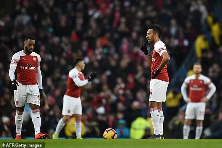 Emery named 5 captains but Man City defeat exposed lack of