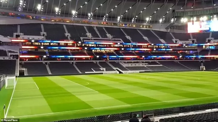 Tottenham Fans Given Rare Glimpse Inside Their New Stadium All Football