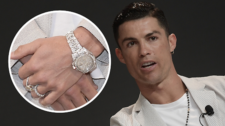Cristiano Ronaldo owns the world s most expensive watch A 370 000 Rolex All Football