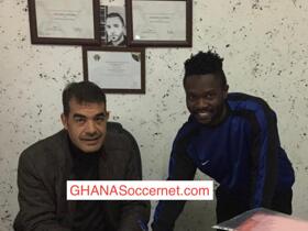 Former Wa All Stars midfielder Nasiru Moro signs for Jordanian second-tier side Sahab FC