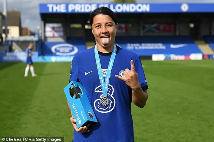 Sam Kerr commits her future to Chelsea Women with new two-year contract