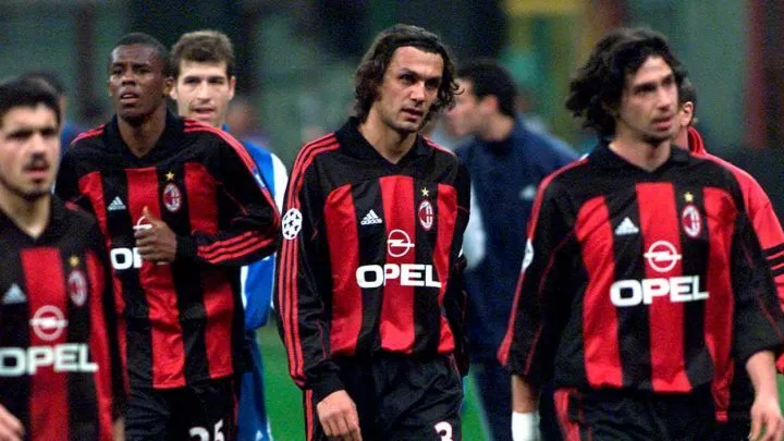 Ac milan hot sale opel jersey